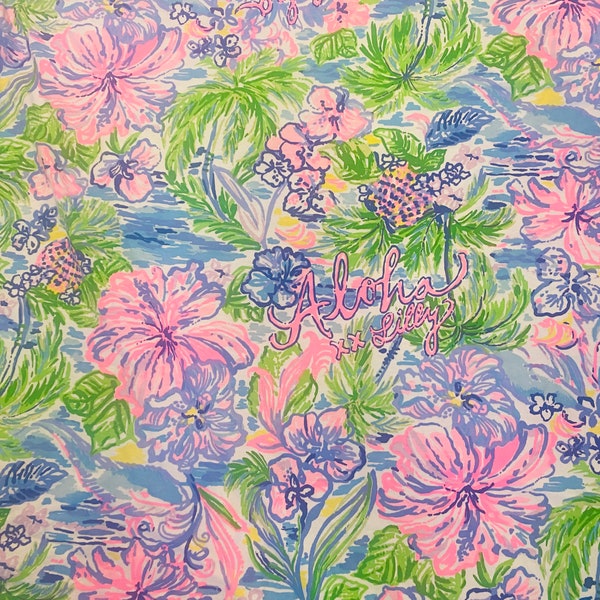 Lilly Loves Hawaii fabric