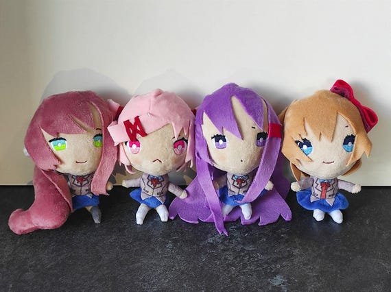 Yuri DDLC Plush Keychain - Etsy