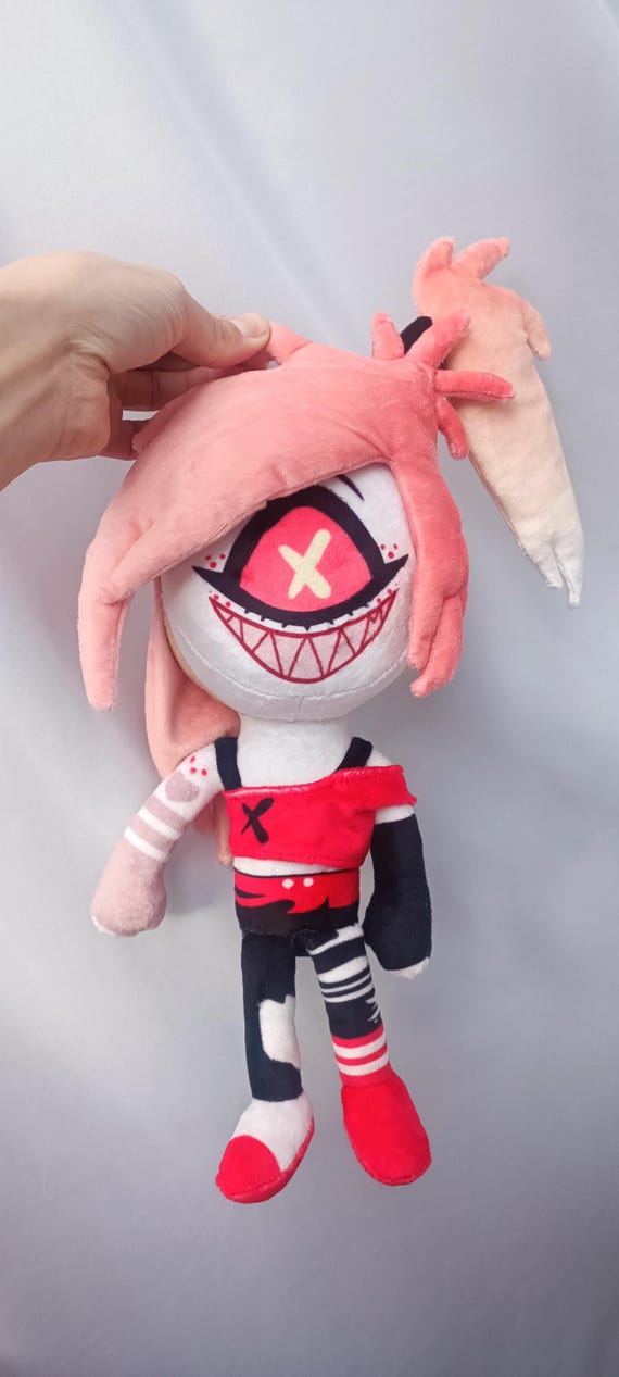 Cherry Bomb From Hazbin Hotel Plushie (pilot) - Etsy