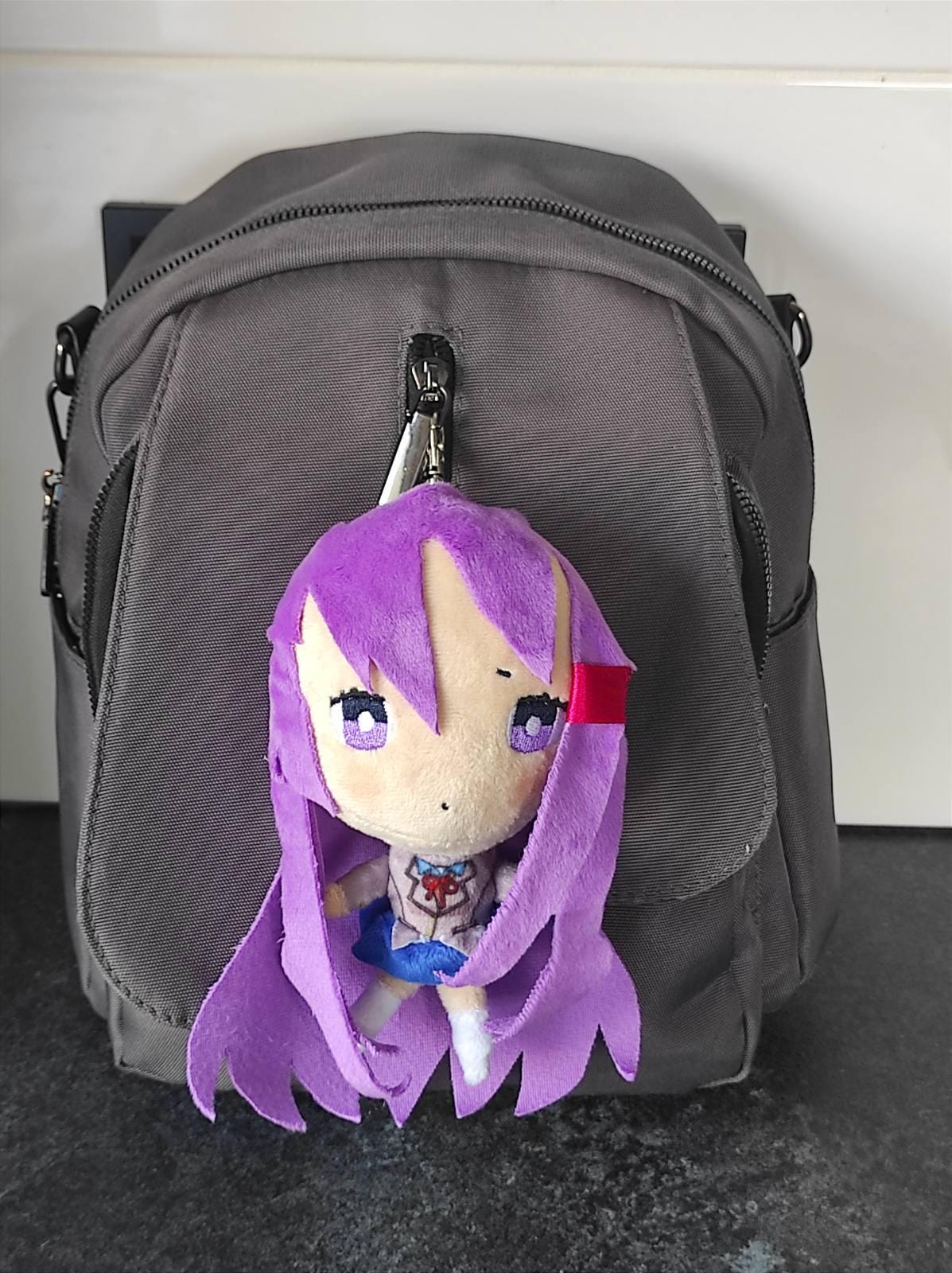 Yuri DDLC Plush Keychain - Etsy