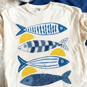 Patchwork Sardines Png, Vintage Retro Trendy summer, Fisherman Sublimation, hello spring shirts designs, preppy beach, Digital Download