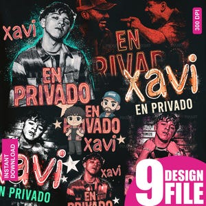Xavi En Privado PNG: Manuel Turizo Music Clipart (Digital Download)