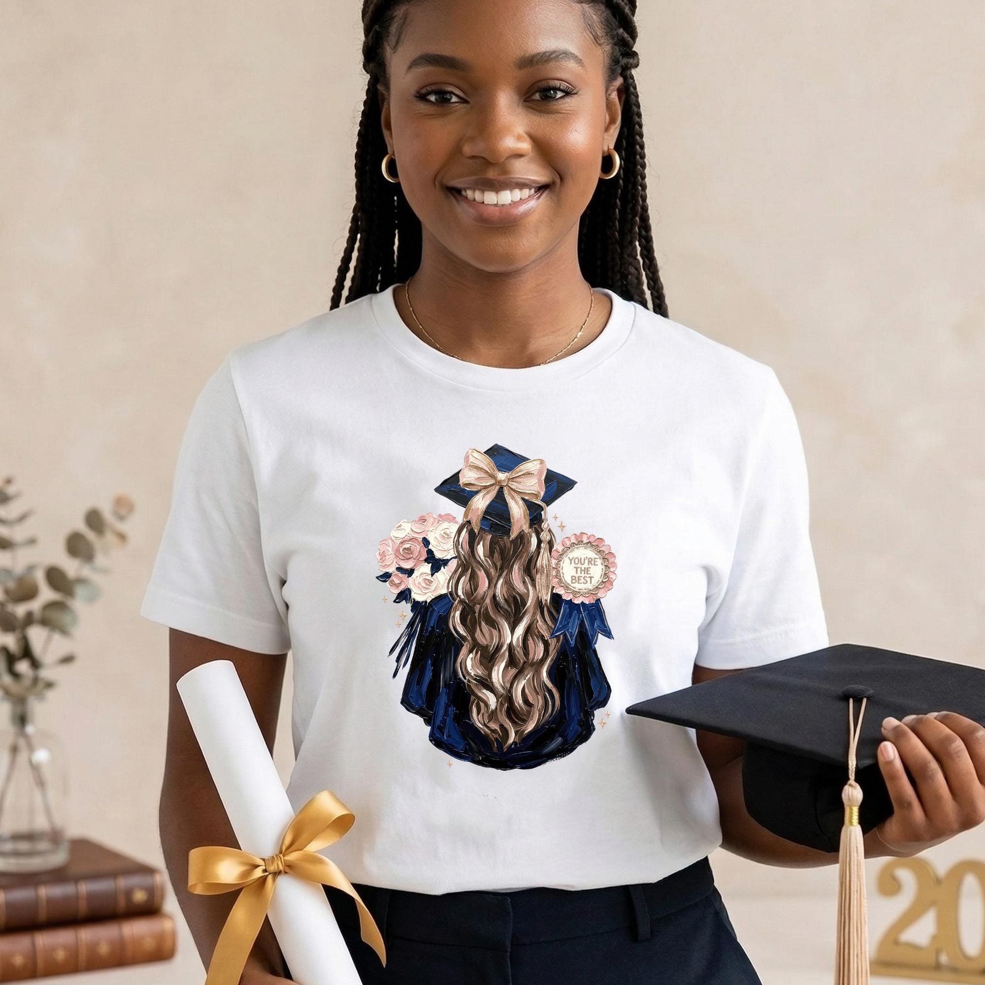 Grad Cg Graduation Girl PNG, Class of 2026 Senior Girl Graduation Shirt Design ...