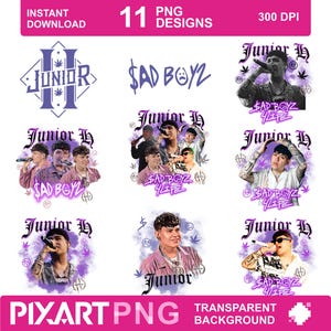 Sad Boyz PNG Junior H Corridos Tumbados Design  Mente Positiva Sublimation Clipart for Cricut Shirts & Tumblers,  Digital Download