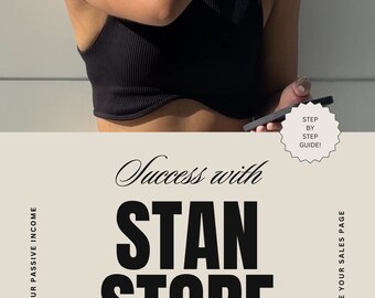 Stan Store Success Guide | eBook for Digital Entrepreneurs | Boost Your Online Sales | Master the Stan Store Platform | Digital Download