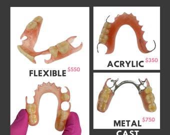 Protective Dental Sterilization Case for Partial Dentures, Nesbit Flippers, Avrylic Dentures Removable Veneers, Retainers and More