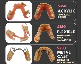 Secure Dental Sterilization Case for Partial Dentures, Removable Veneers, Retainers, and Various Dental Appliances