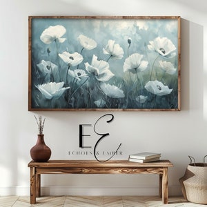 Moody Spring Wildflower Art for Frame TV (Digital Download)