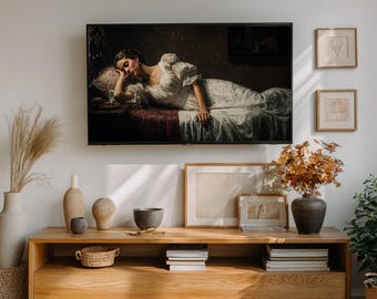 Sleeping Beauty Art – Elegant Samsung Frame TV Digital Download