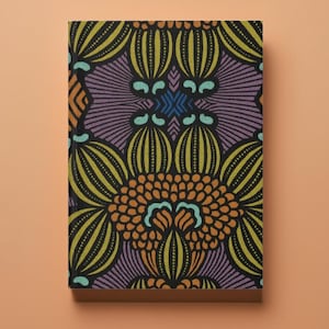 Cuaderno de tapa dura inspirado en tela, diario en blanco con líneas, planificador de escritura colorido para estudiantes, bloc de notas de viaje, regalo para artistas