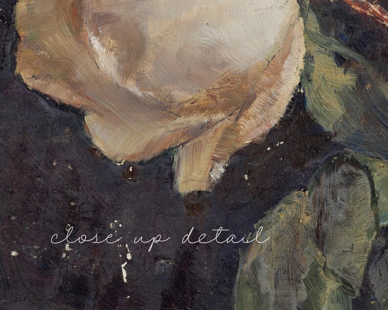 A close-up detail of a moody flower rose painting of a white rose on a black background that goes with e a cottagecore or dark botanical and dark academia aethetic.
