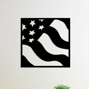 America Flag Wall Decor, USA Metal Decor, America Flag Wall Art, Home Decoration, Flag Wall Decor, Metal America Flag