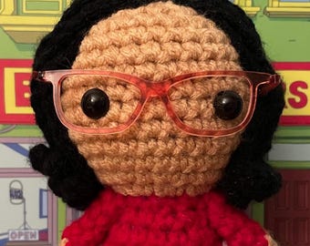 Linda Belcher Crochet Doll