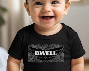 DWELL Camiseta infantil, camiseta cristiana infantil, camisa de fe para bebés, camisa religiosa para niños