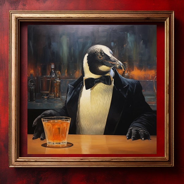 Penguin Decor - Etsy
