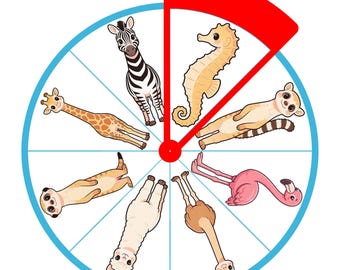 Spinning Animal Puzzle Printable — Montessori Matching Game for Preschool Kids