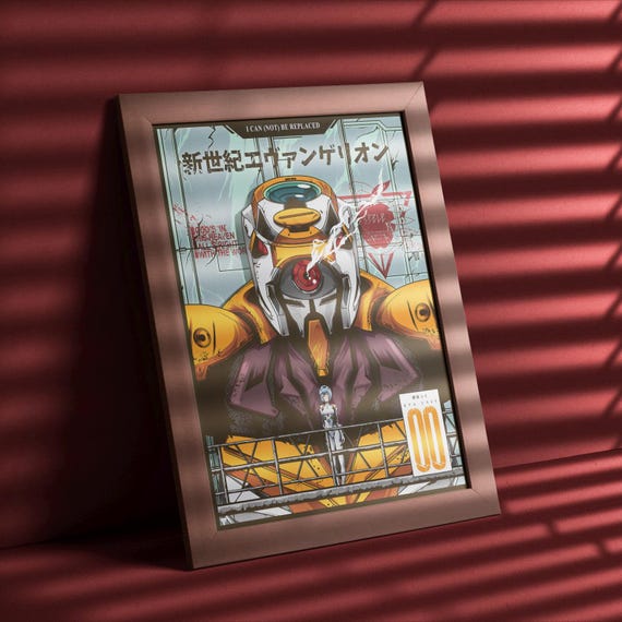 Neon Genesis Evangelion Poster, Set of 3 3-piece Poster Set Eva 00