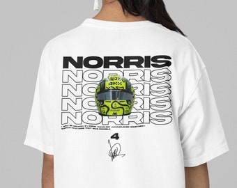Lando Norris F1 T-Shirt: McLaren Racing Fan Tee