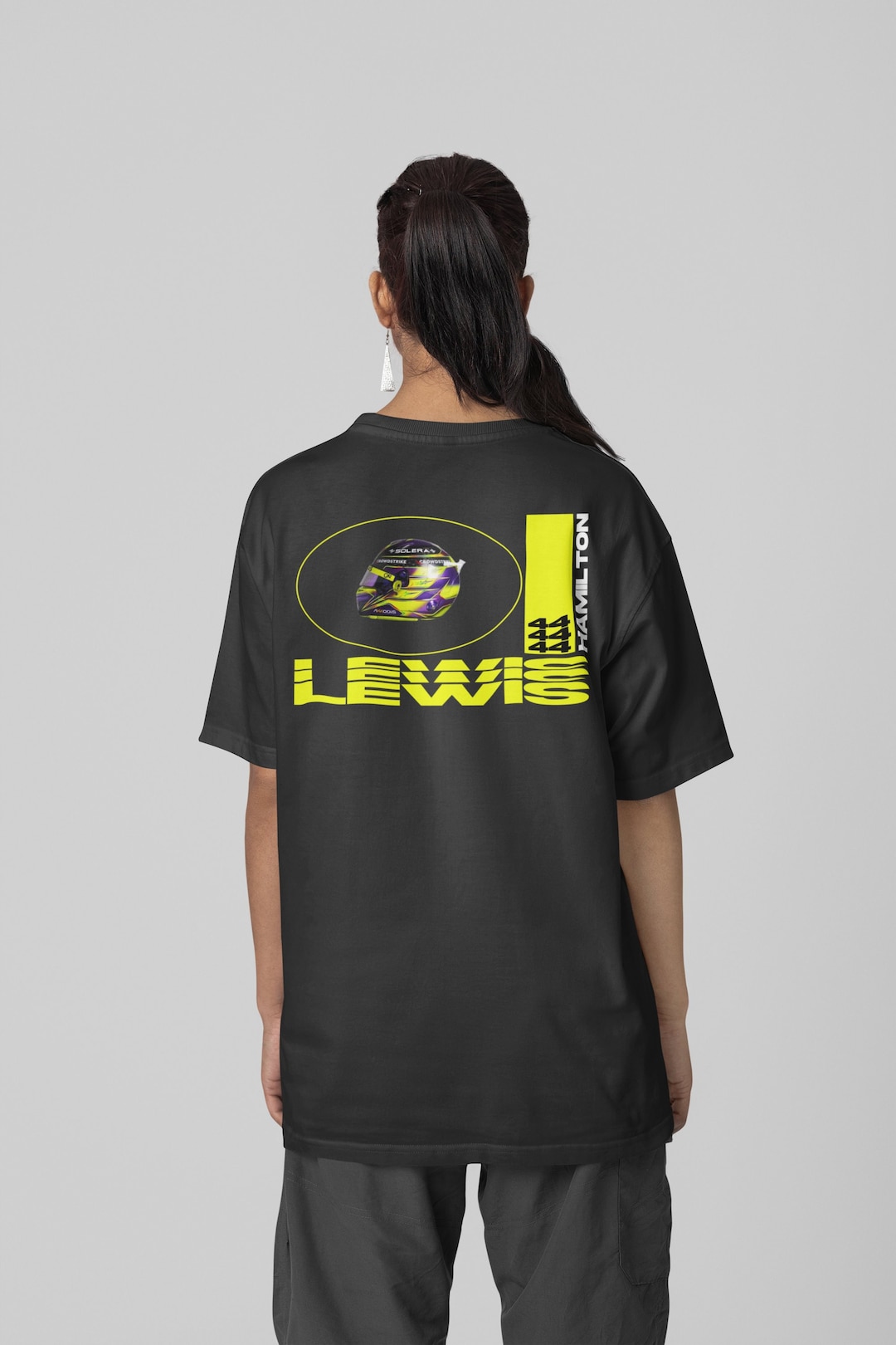 スポーツ選手 L.Hamilton 2018 Used Personal L/S Tee スポーツ選手 L.Hamilton 2018 Used Personal L/S Tee Lewis