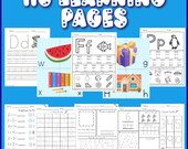 116-Page Ultimate Kindergarten Prep Bundle: Reading, Writing, and Math Activities