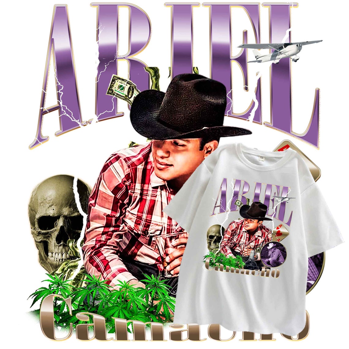 Ariel Camacho, Ariel Camacho PNG, Ariel Camacho DTF, Ariel Camacho Svg
