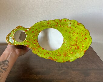 Vintage 1970s Ceramic Peacock Set - Etsy