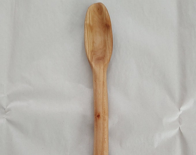 Hand Carved Maple Wood Eating, Cooking Spoon