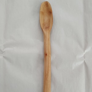Hand Carved Maple Wood Eating, Cooking Spoon