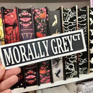 3D Printed Book Sign | Custom Bookshelf Decor | Street Sign Style Plaque for Book Lovers, Home Library, Reading Nook Gift