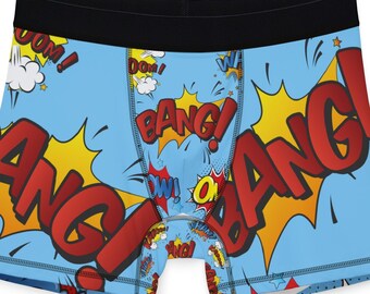 Mens underwear, mens boxers, mens shorts, funny underwear, fun boxers, gift for guys