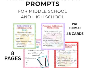 Suggerimenti di lettura per la scuola media e superiore / Attività ELA (PDF stampabile)