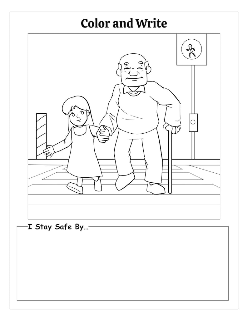 Child Protection Worksheets.pdf Child Safety Activity Pack, Printable Worksheets (digital Download) - Etsy