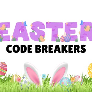 Łamacze kodów wielkanocnych | Wiosenna aktywność z dekodowaniem wiadomości | Arkusze z tajnymi kodami | Wielkanocna gra matematyczno-edukacyjna | Wersja do druku bez przygotowania zdjęcie 8
