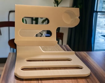 Phone and iWatch Docking Station 3D Printed