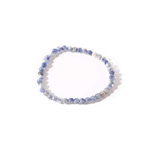 Sodalite Gemstone Bracelet, 4mm Sodalite Bracelet