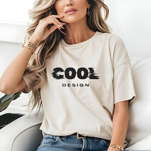 Gildan 64000 Mockup Bundle, G64000 New Shop Essential Collection, Popular High-Quality Tee Shirt Mock-up, New Shop Bundle, Real Person Model