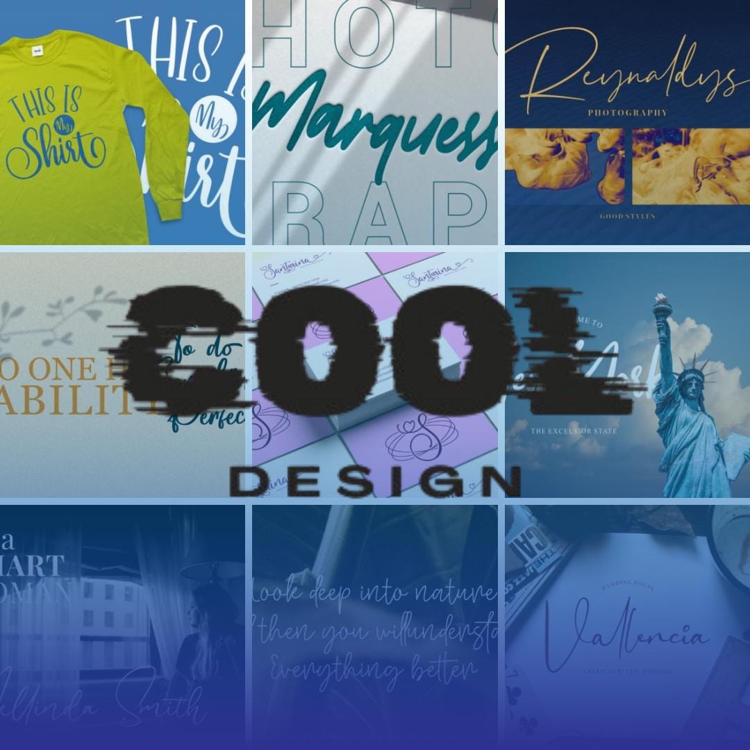 48 Cursive Handwritten Fonts: Mega Font Bundle (digital Download) - Etsy