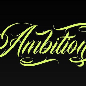 Elegante fuente inspirada en tatuajes / Perfecta para logotipos, carteles y proyectos creativos