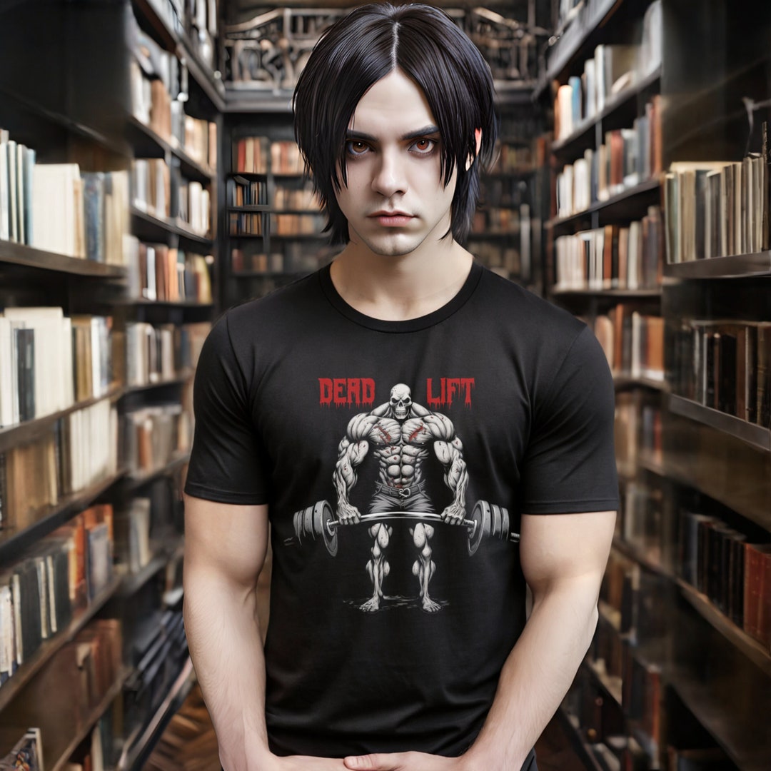 Zombie Bodybuilder dead Lift Tshirt Etsy