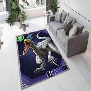 Giadrome Monster Hunter Rug, Monster Hunter Rug, Monster Rug, Hunter Rug,Anime Carpet, Game Room Rug,Anime Rug,Gaming Rug,Kids Room Decor