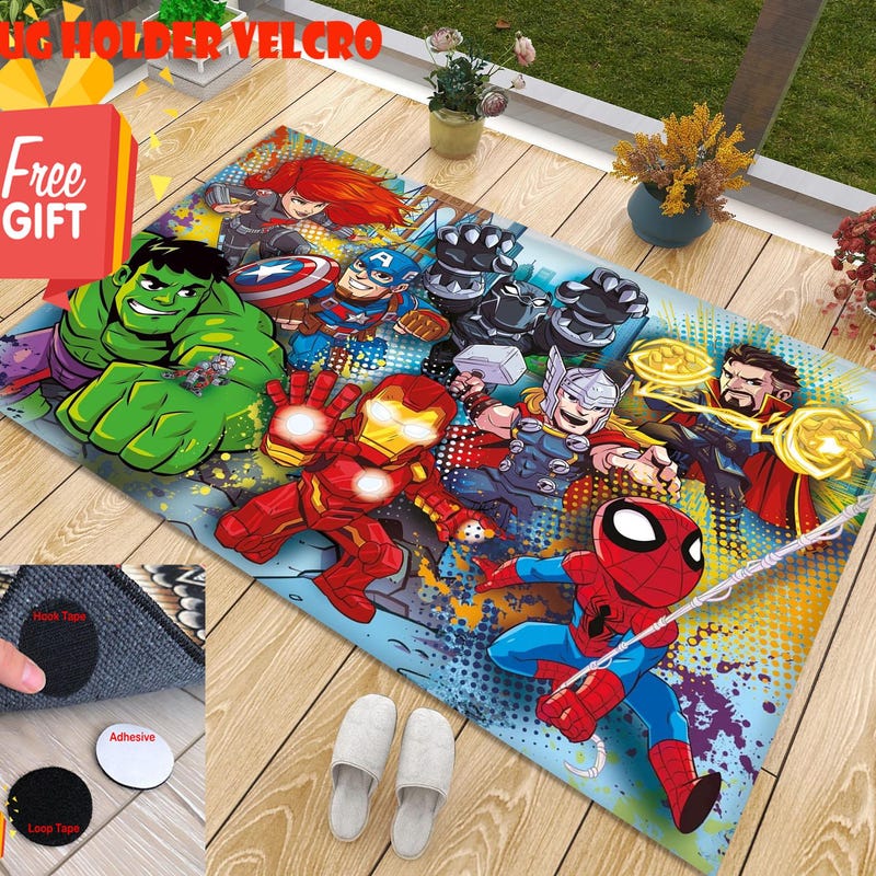 Avengers Rug - Etsy