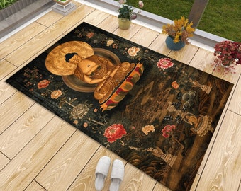 Tibetan Rug, Popular Rug, Floor Area Rug, Living Room Rug, Room Decor, Gift For Him Her, Home Decoration, Houseawarming
