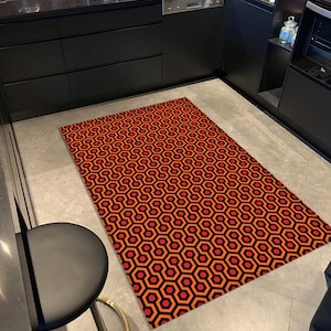The Shining Rug, The Shining Carpet, Most Popular Hotel Carpet, Overlook Hotel, Area Rug, Home Decoration, Office Rug, Hotel Decor,Hotel Rug