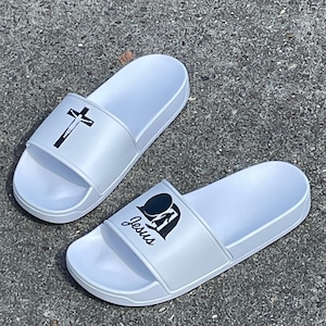off white jesus sandals