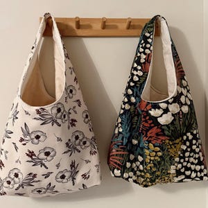 Women&#39;s Tote Bag, Canvas Cotton Tote Bag, Hobo Bag, Beach Tote Bag, Work Tote Bag, Casual Tote Handbag, Summer Tote Bag, Bridesmaid Gifts