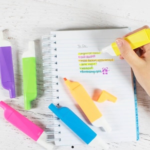 Erasable Highlighters- Set of 6