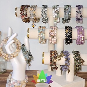 Nature inspired Charm Gemstone, Crystal Wrap Bracelets, Beaded Boho bracelets, Hippie Bracelets, Real Gemstone Bracelet, Gifts for her