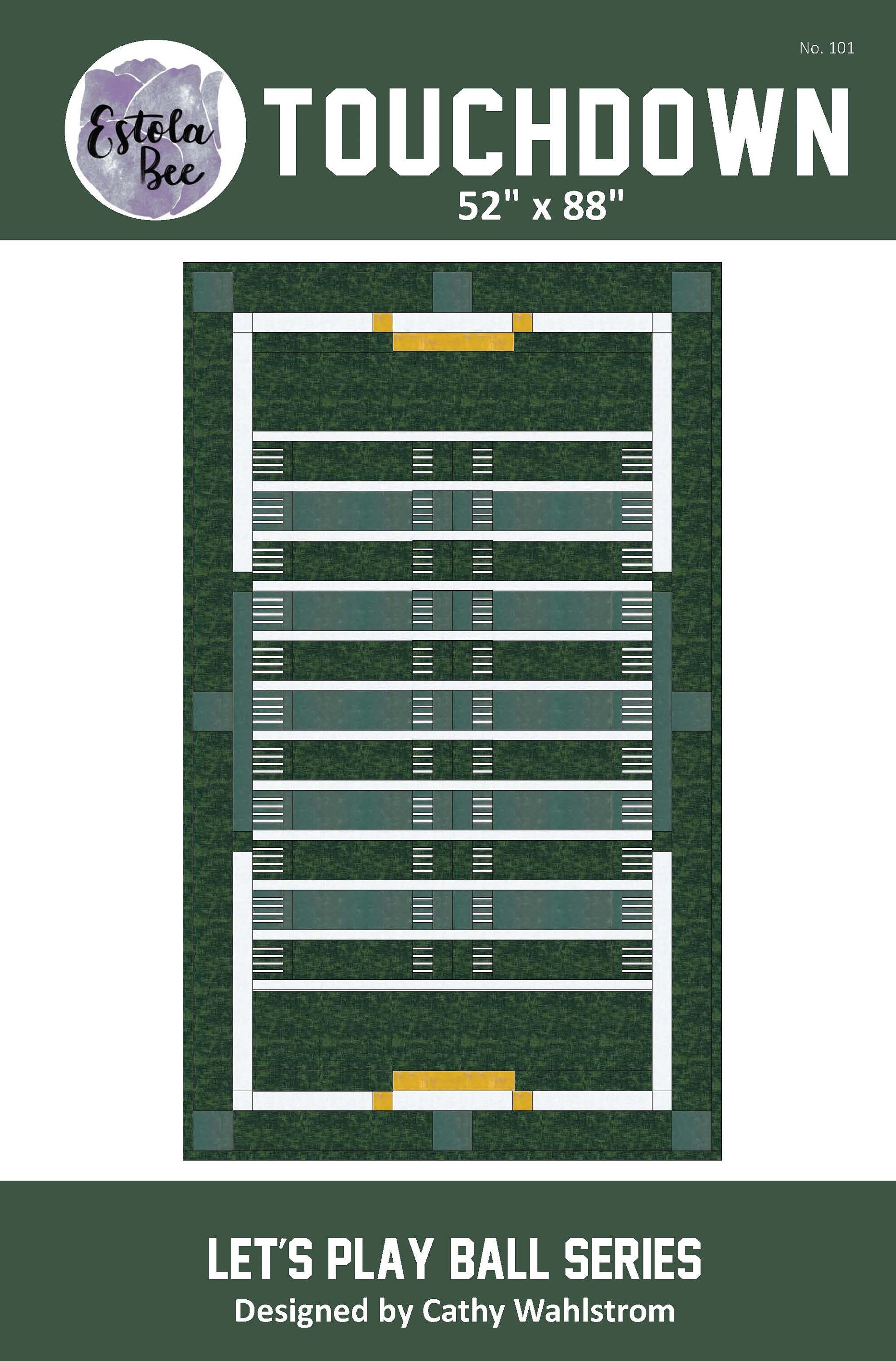 Touchdown Quilt A Football Fans Favorite - Etsy