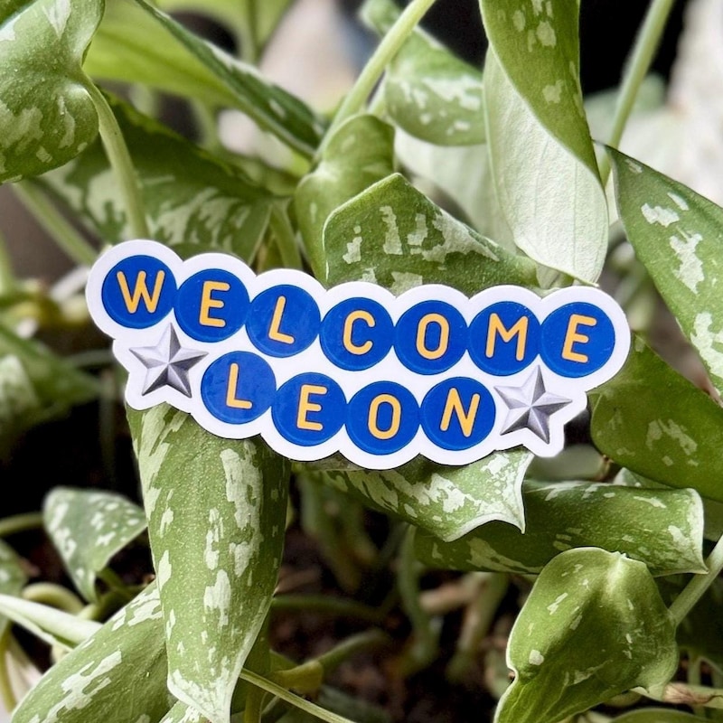 Welcome Leon Banner Resident Evil - Etsy