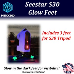 Seestar S30 Glow in the Dark Telescope Tripod Feet